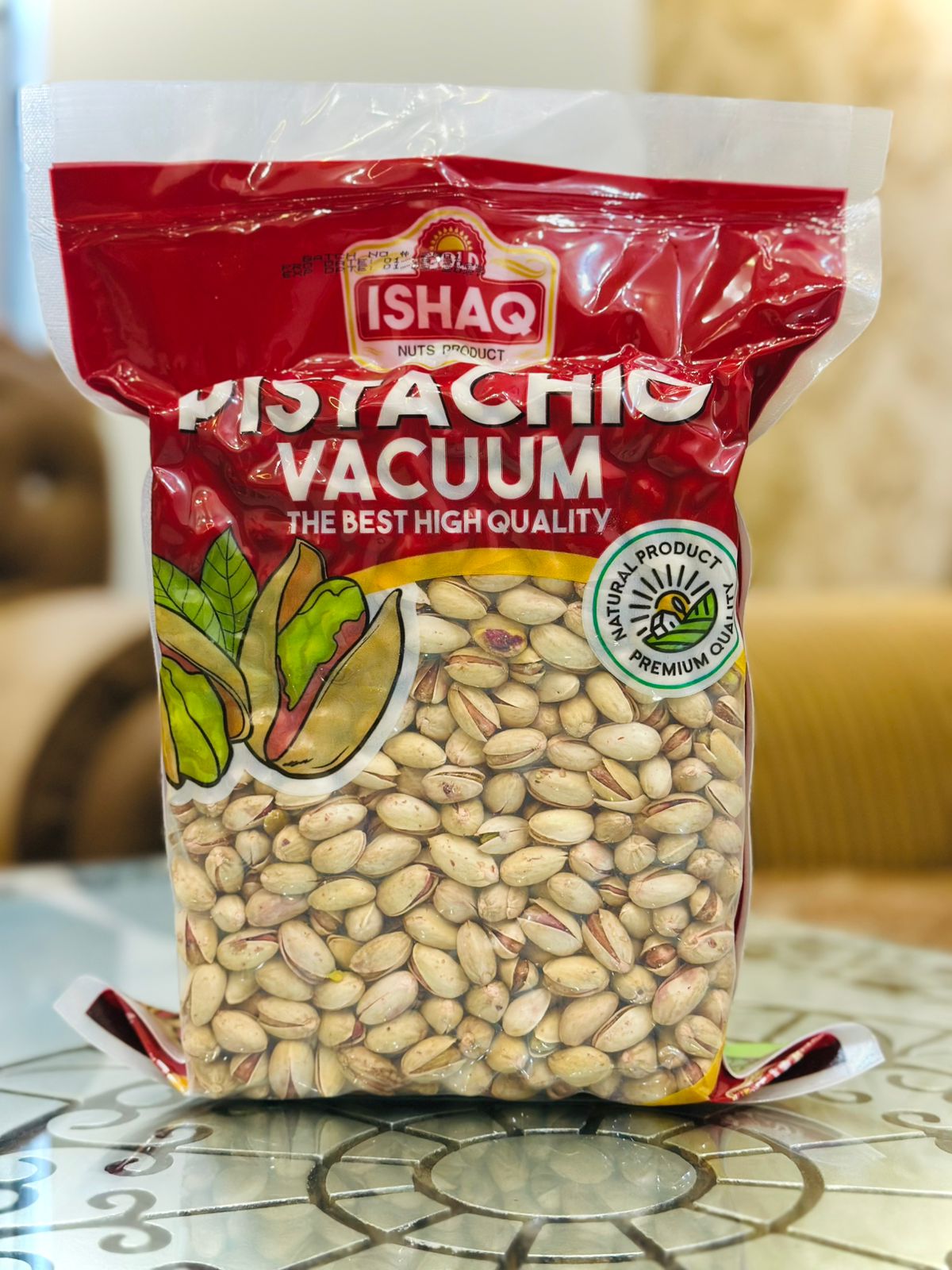 Salted Iranian Pistachios – Crunchy & Flavorful (Namkeen Pista)