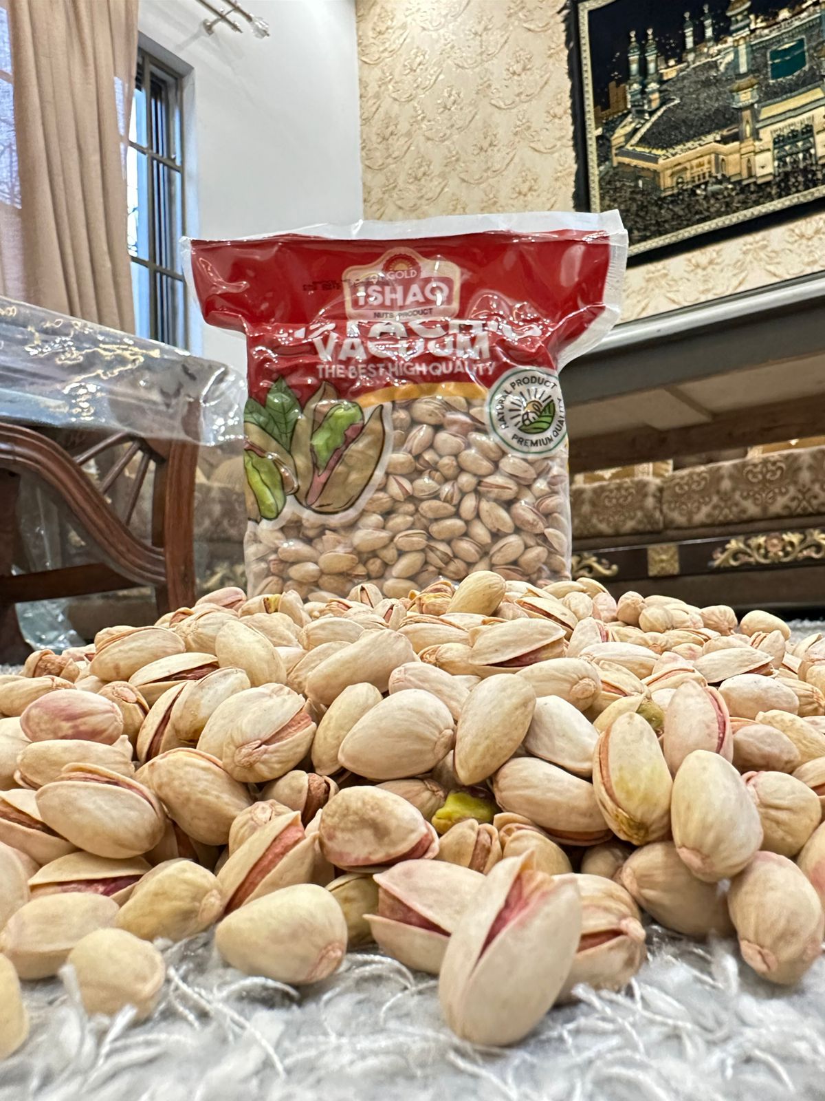 Salted Iranian Pistachios – Crunchy & Flavorful (Namkeen Pista)