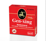 Qarshi Gen-Xing Multimineral Capsules – For Energy, Strength & Vitality (30 Capsules)