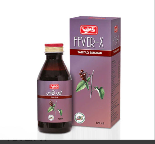 Qarshi Fever-X (Taryaq Bukhar) – Herbal Formula for Fever, Immunity & Detox (120ml)