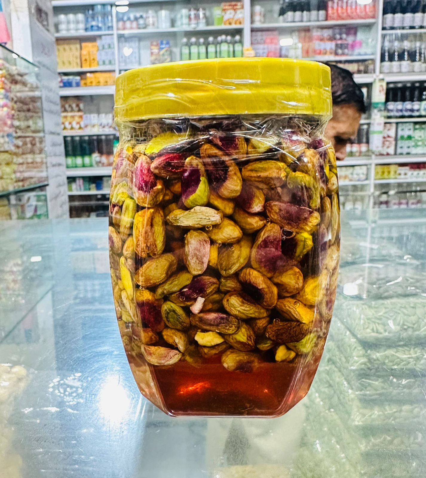 Premium Pistachios in Pure Honey – Healthy Natural Delight