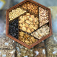 Premium Dry Fruits Gift Box 1 KG | American Almond, Cashew, Pistachio, Walnut, Peanut Rewari & Dry Apricot (Khobani)