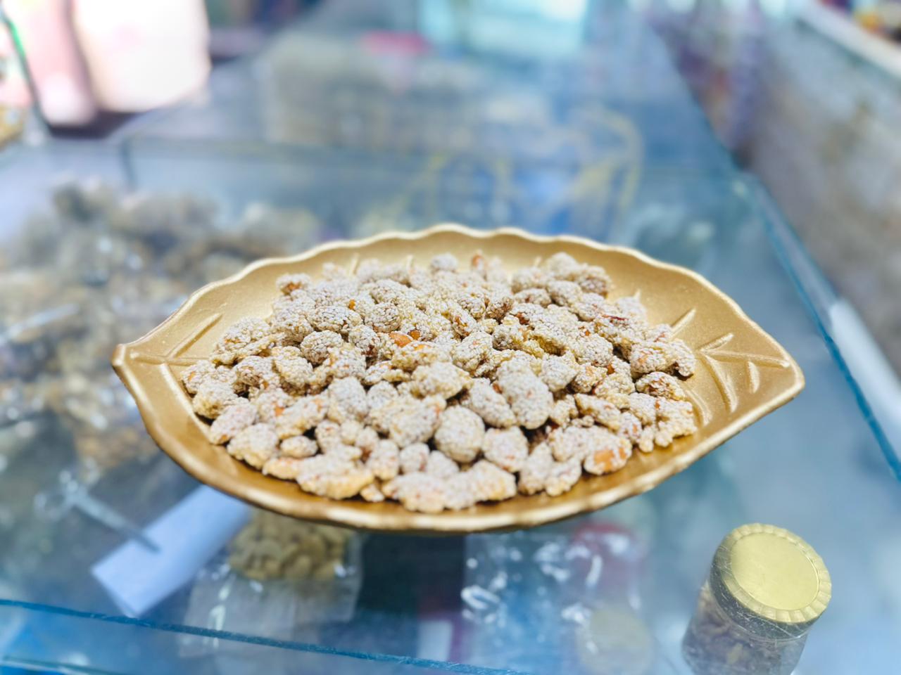 Peanut Rewari – Crispy Sesame-Coated Peanuts (Traditional Sweet Snack)