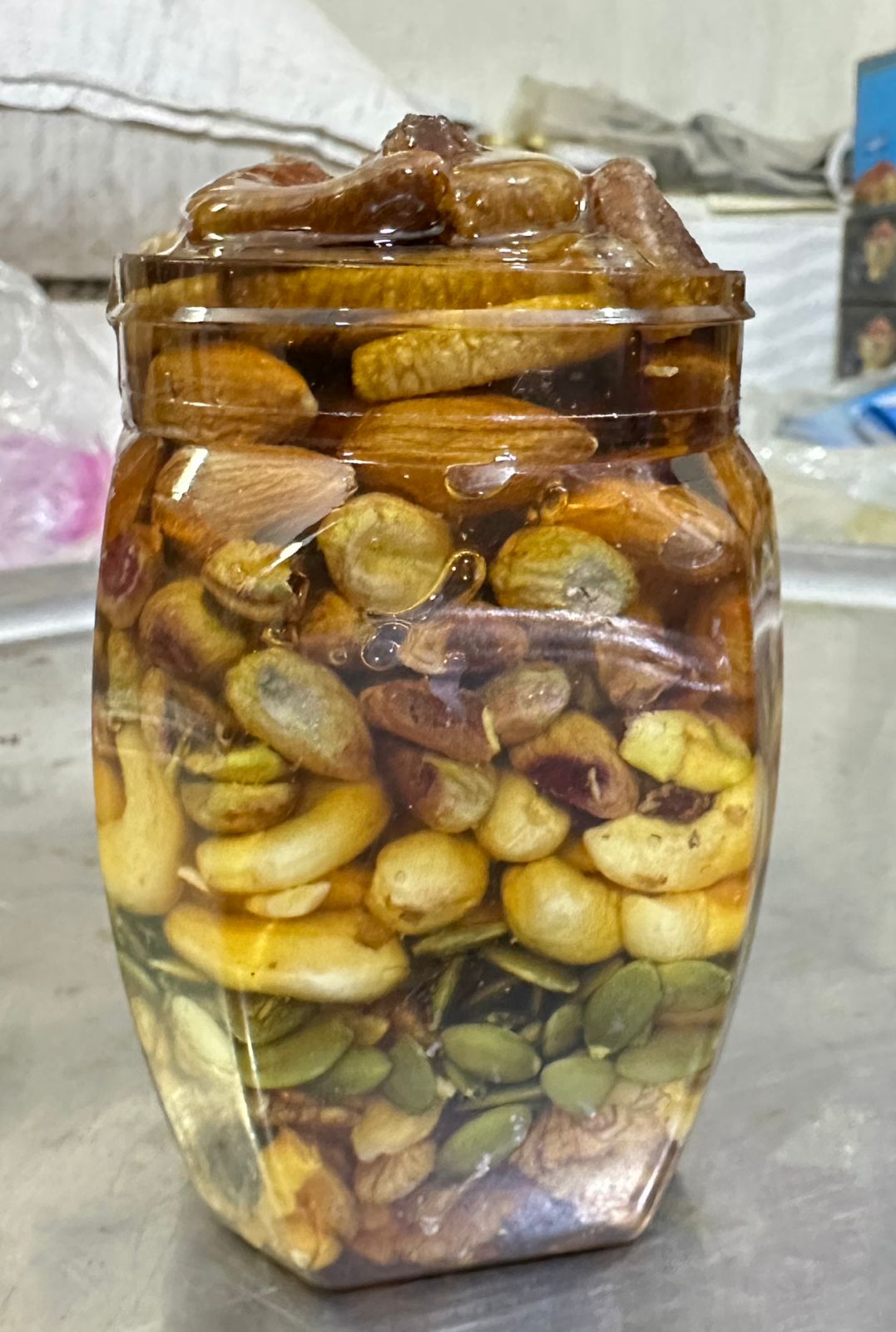 Mixed Dry Fruits & Seeds in Pure Honey – Ultimate Superfood Blend