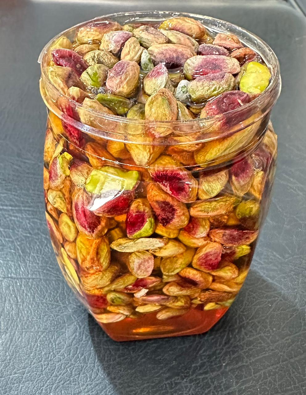 Premium Pistachios in Pure Honey – Healthy Natural Delight