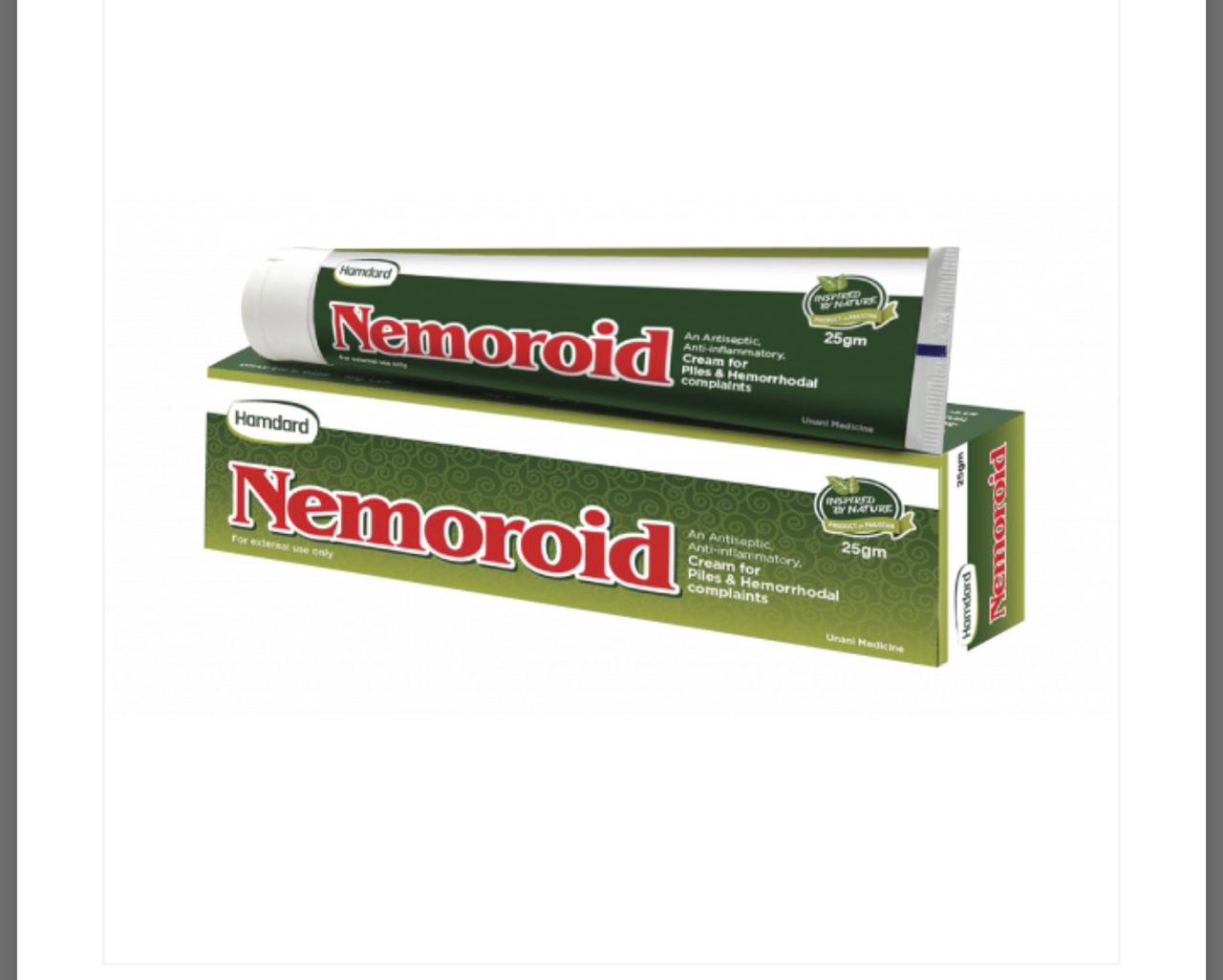 Nemoraid Ointment | Bawasir Ke Masoon (Piles) Ke Dard, Sozish aur Jalan Ka Marham | Soothing & Antiseptic Formula